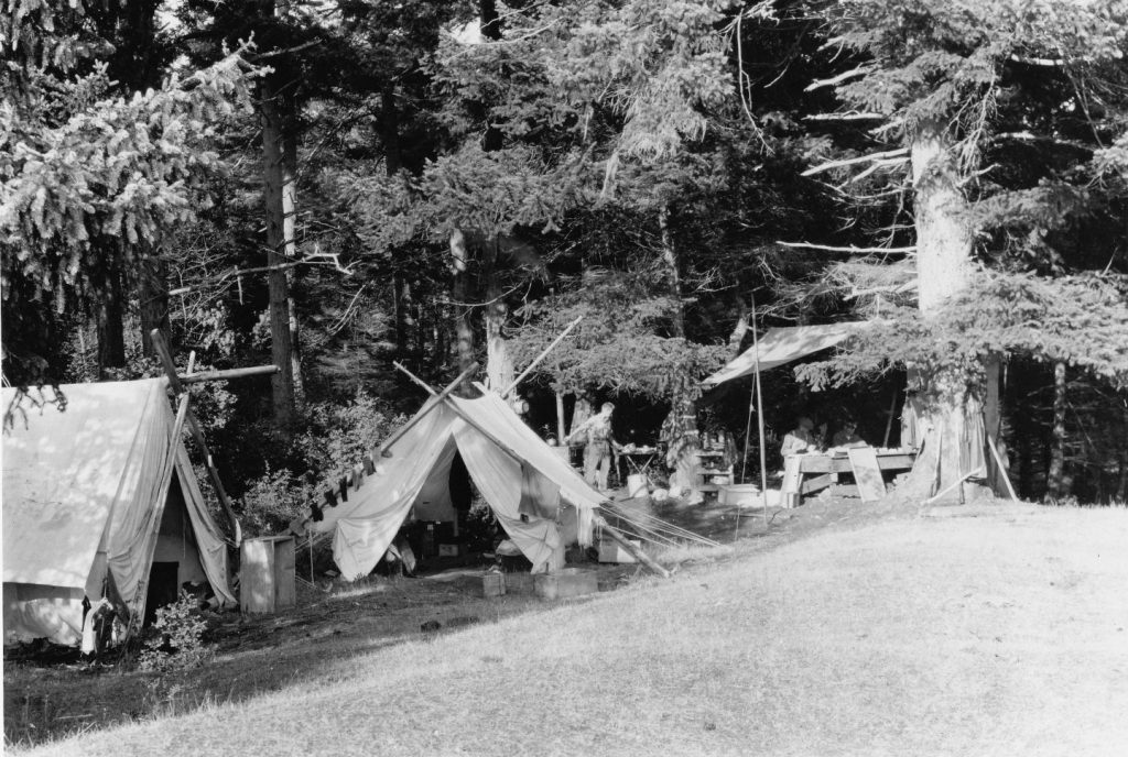 Homesite camp 1922