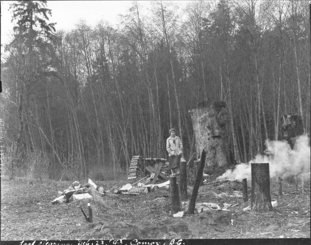 Ethel and last clearing 1943